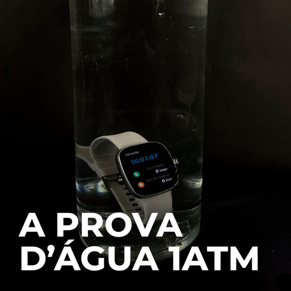 Smartwatch - Easy Prova D'agua - Bateria de Longa Duração