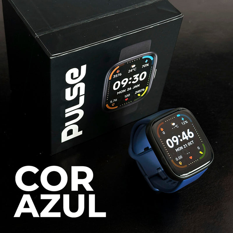 PULSE WEARZONE |Smartwatch para seu dia a dia|A Prova D'água, ALEXA integrada, Até 7 Dias de Bateria